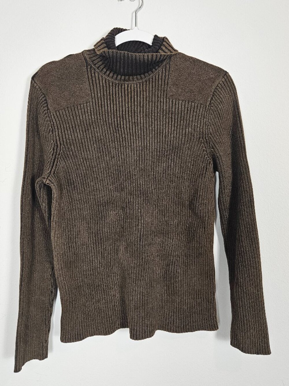 Men's Vintage Express Precision Fit Y2K Grunge Ribbed Sweater
